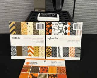 Halloween Stampin Up Punch, Paper Ink
