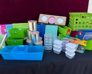 Miscellaneous Small Storage Containers Mystery Lot