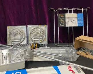 Towel Bars, IKEA Digitet Curtain Wire System, S Hooks More