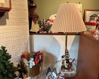 Glass Table Lamp, Decor