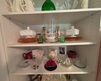 Milk Glass, Depression Glass
