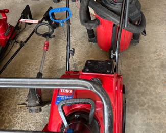 Snow Blower, Shop Vac