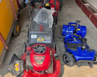Lawn Mower, Scooter