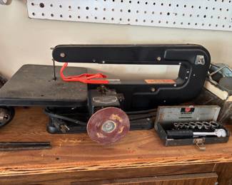 Ratchet Set, Drill, Saw