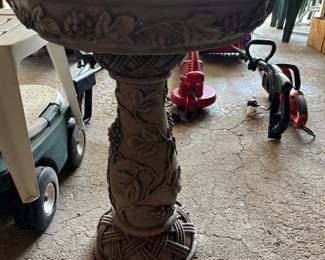 Concrete Bird Bath