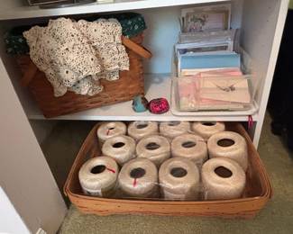 Longaberger Baskets, Crocheting