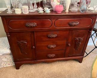 Vintage Carl Forslund American cherry sideboard.