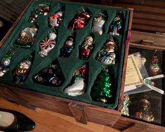 Christmas ornaments.