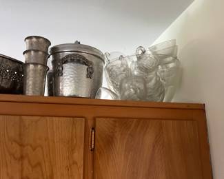 Ice Bucket and punch bowl