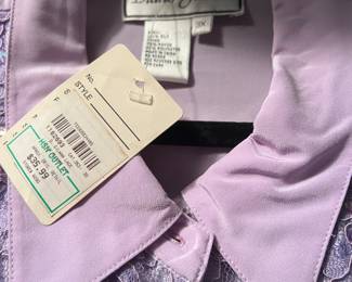 Diane Gilman Lavender Jacket size 3X New with tags