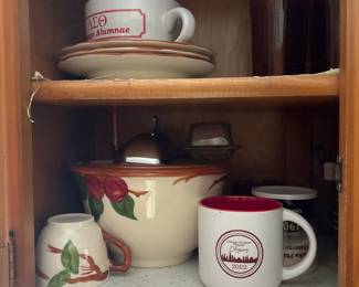 Franciscan Apple Dishes