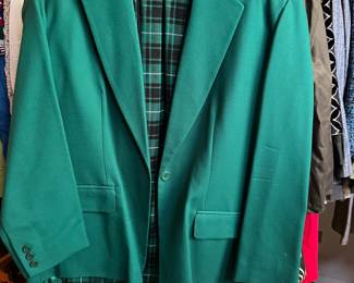 Two Piece Pendleton Green Plaid skirt with green Jacket 18W