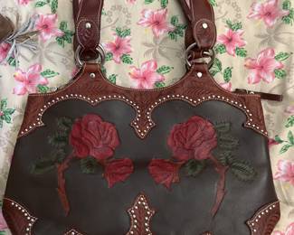 American West Leather Handbag
