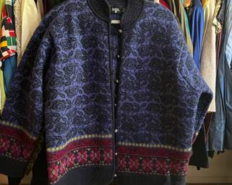 Nordic design 2X wool Sweater