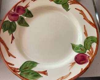 Franciscan Apple dishes