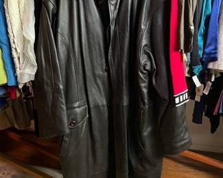 Full Length Leather Jacket