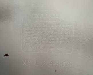 Coach White Handbag