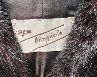 Virgie's mink coat