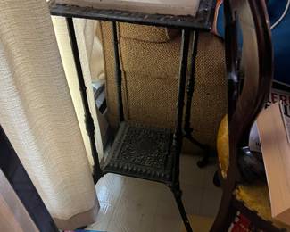 Marble top Plant Stand