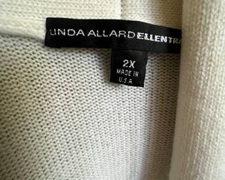 Linda Allard 2x Yummy 100% Cashmere sweater