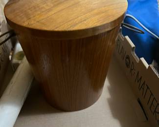 Teak Ice Bucket