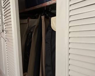 Closet Packed with Clothing 1X and larger Shoes size 11