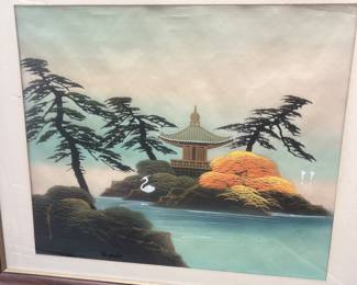 Painting on Silk
