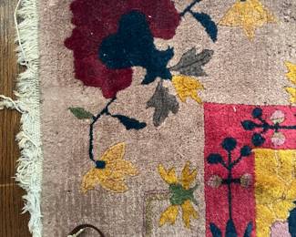 Chinese Carpet detail. 9'x12'