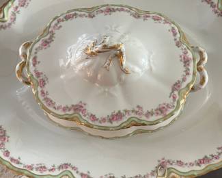Very Large Serving Tray and Soup Tureen