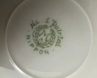 Hand painted Nippon Label