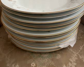 Noritake China Service for twelve Courtney Pattern
