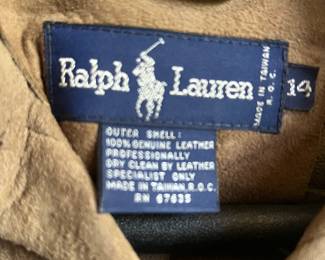 Ralph Lauren Suede Size 14
