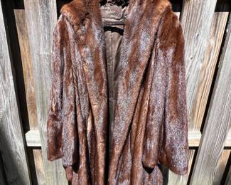 Mink coat