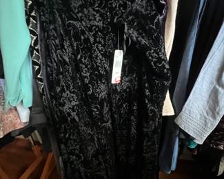 Velvet style full length skirt 20W