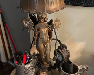 Charming antique lamp