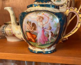 Hand Painted Tea Pot