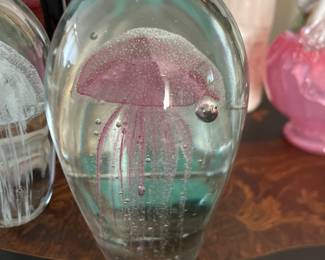 Jellyfish paperweight