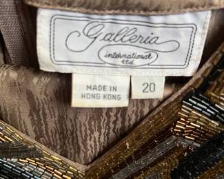Dress by Galleria size 20