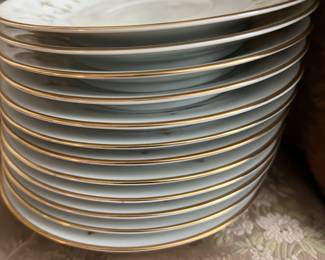 Noritake China Service for twelve Courtney Pattern
