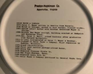 Oscar Mayer Plate