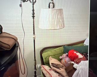 Hippocampus floor lamp