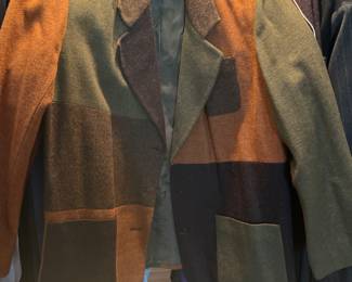 Patchwork looking jacket