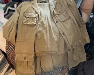Orvis 2 Piece safari / fishing clothes