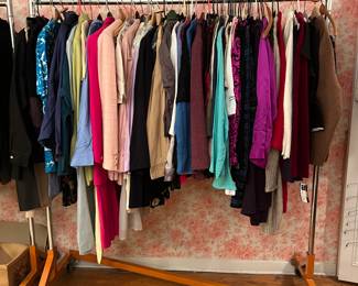 Ladies clothing size 14-3X. Silks, linens, wools, knits and more