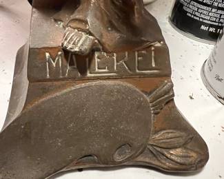 Malerei Signature on Lamp