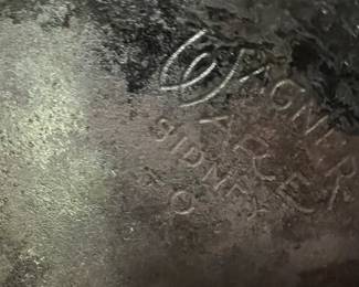 Wagner Ware cast iron