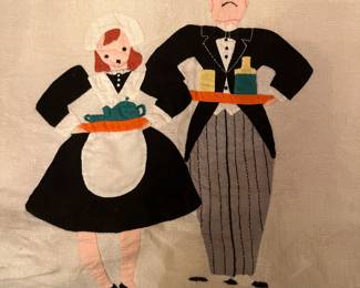 Hand Embroidered linen