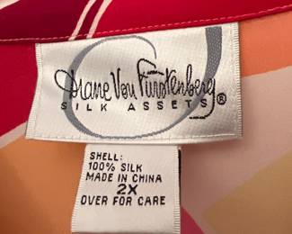 Diane Von Furstenberg Silk Blouse