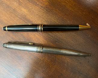 Montblanc Meisterstruck Sterling Pencil and black Pen