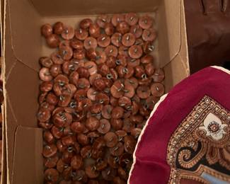 Leather Hyde Vintage Buttons